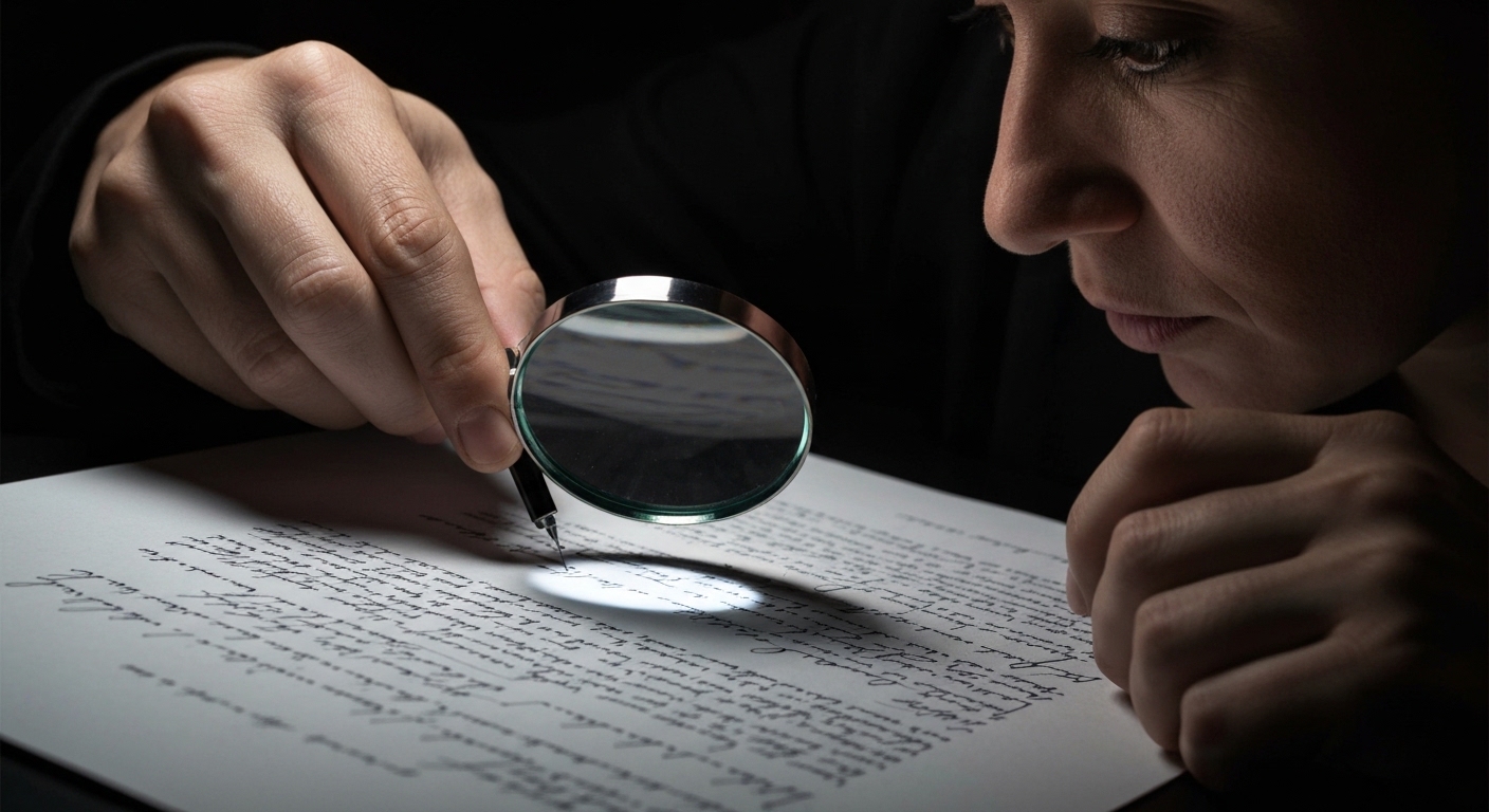 Read more about the article האמת הכתובה: כיצד גרפולוגיה משפטית מכריעה סכסוכים
